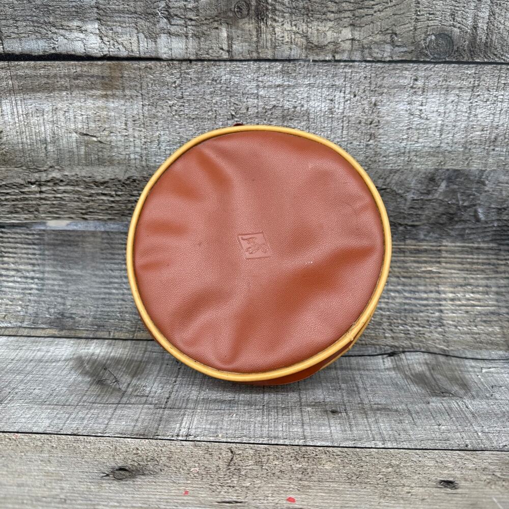 Vintage Agfa Brown Lens Zipper Case